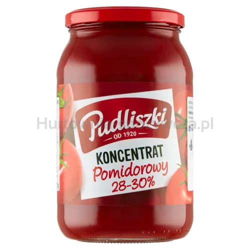 Pudliszki Rajčatový koncentrát 28 30% 950 g