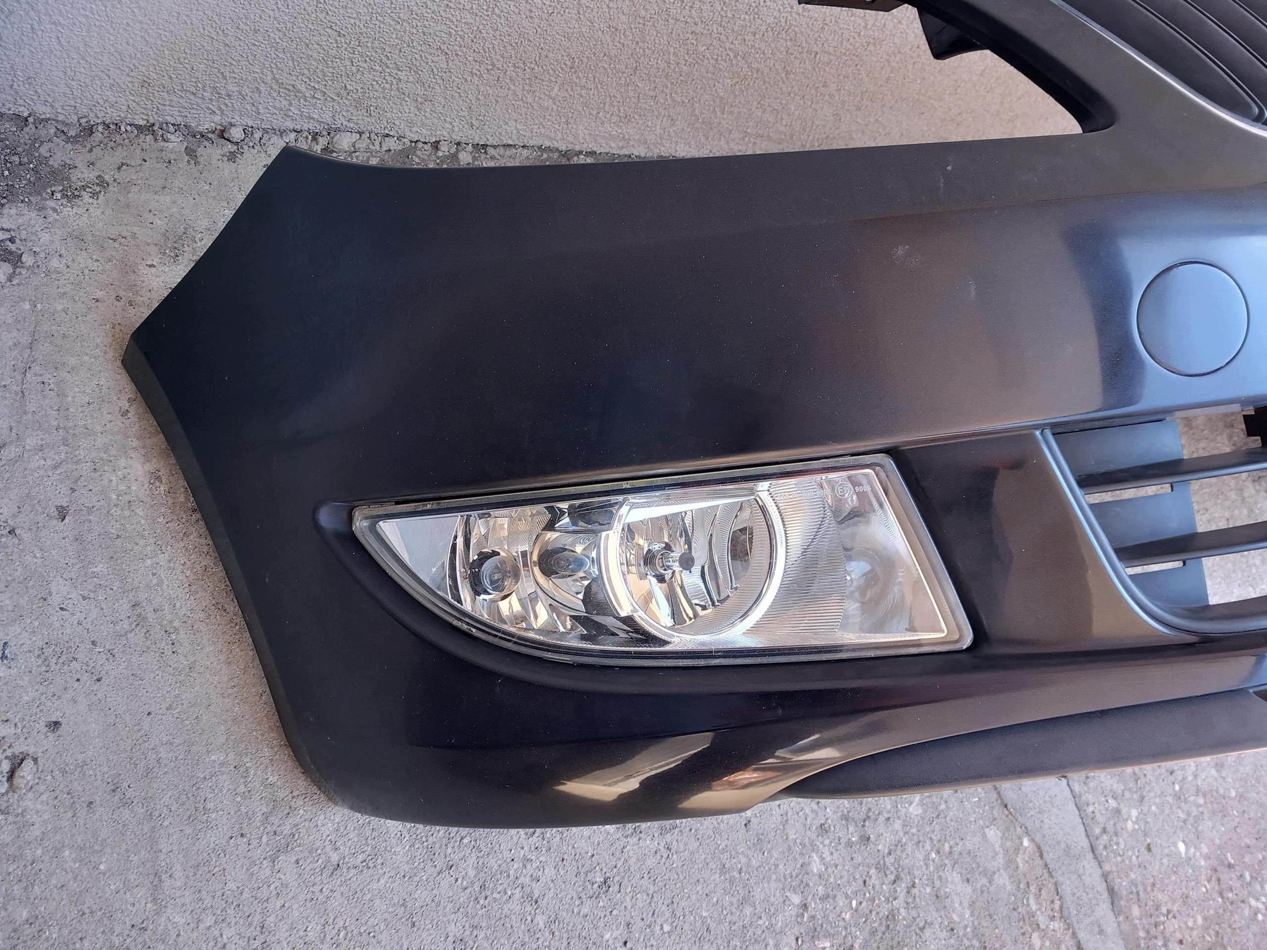 complete front bumper SKODA FABIA II 5J 2007-2010