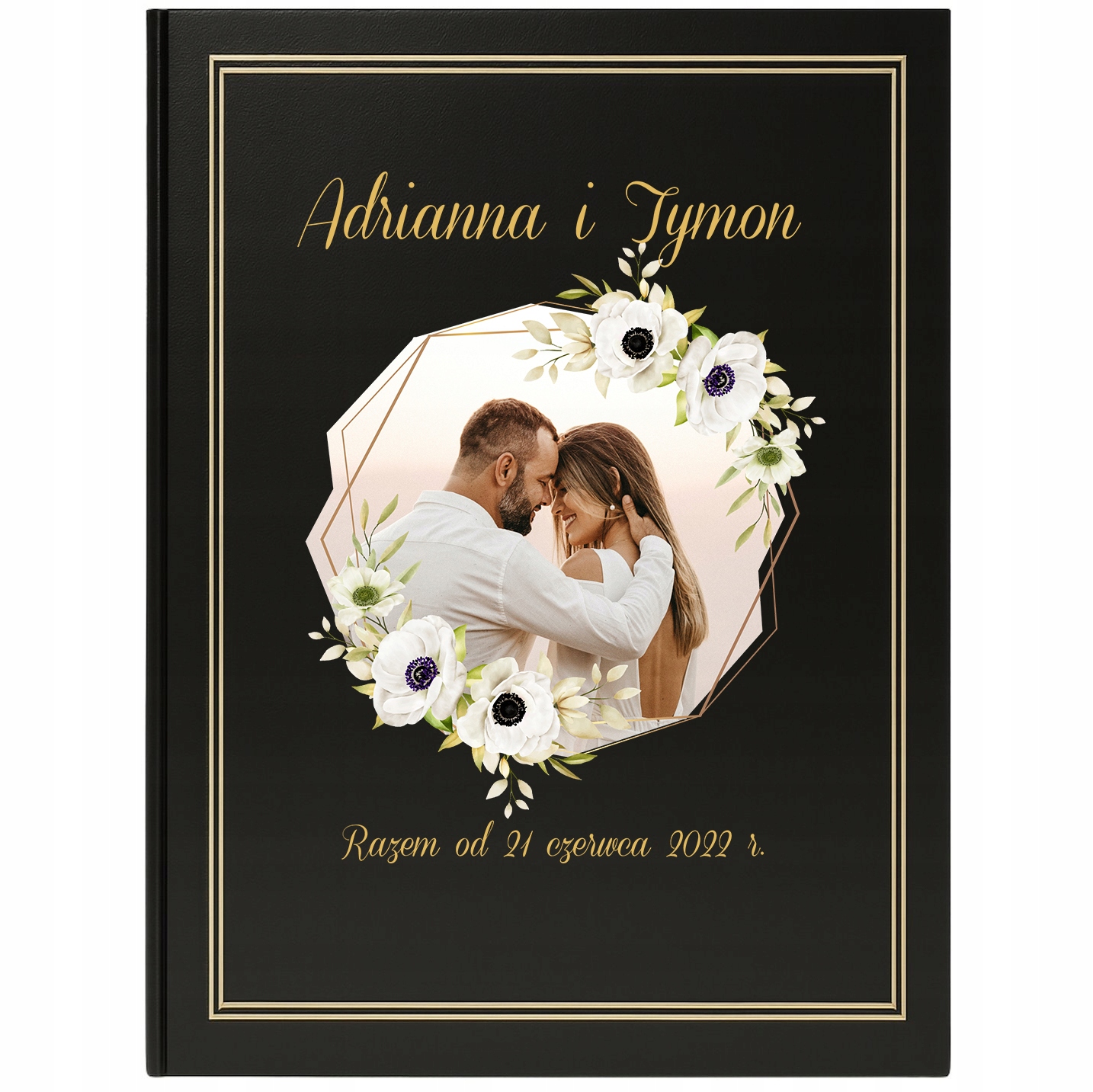 Album na zdjęcia wsuwane 200 zdjęć 13x18 Nadruk ślubny Ślub Rocznica