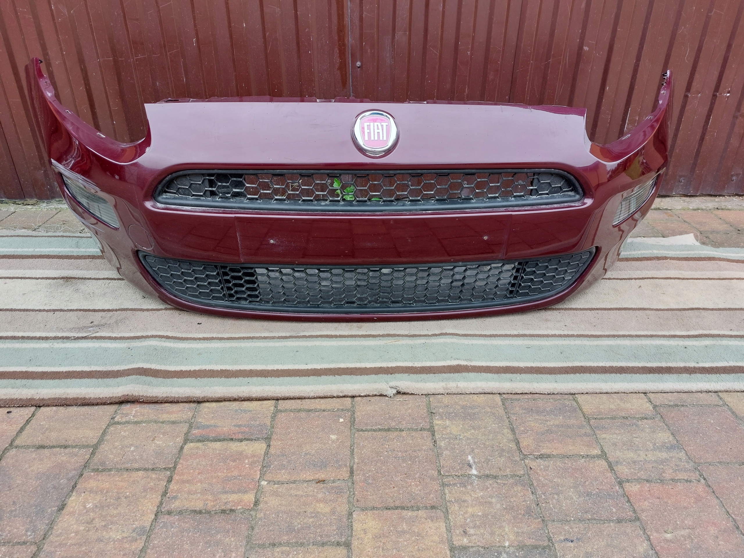 bumper front FIAT PUNTO 2012-2018 claret