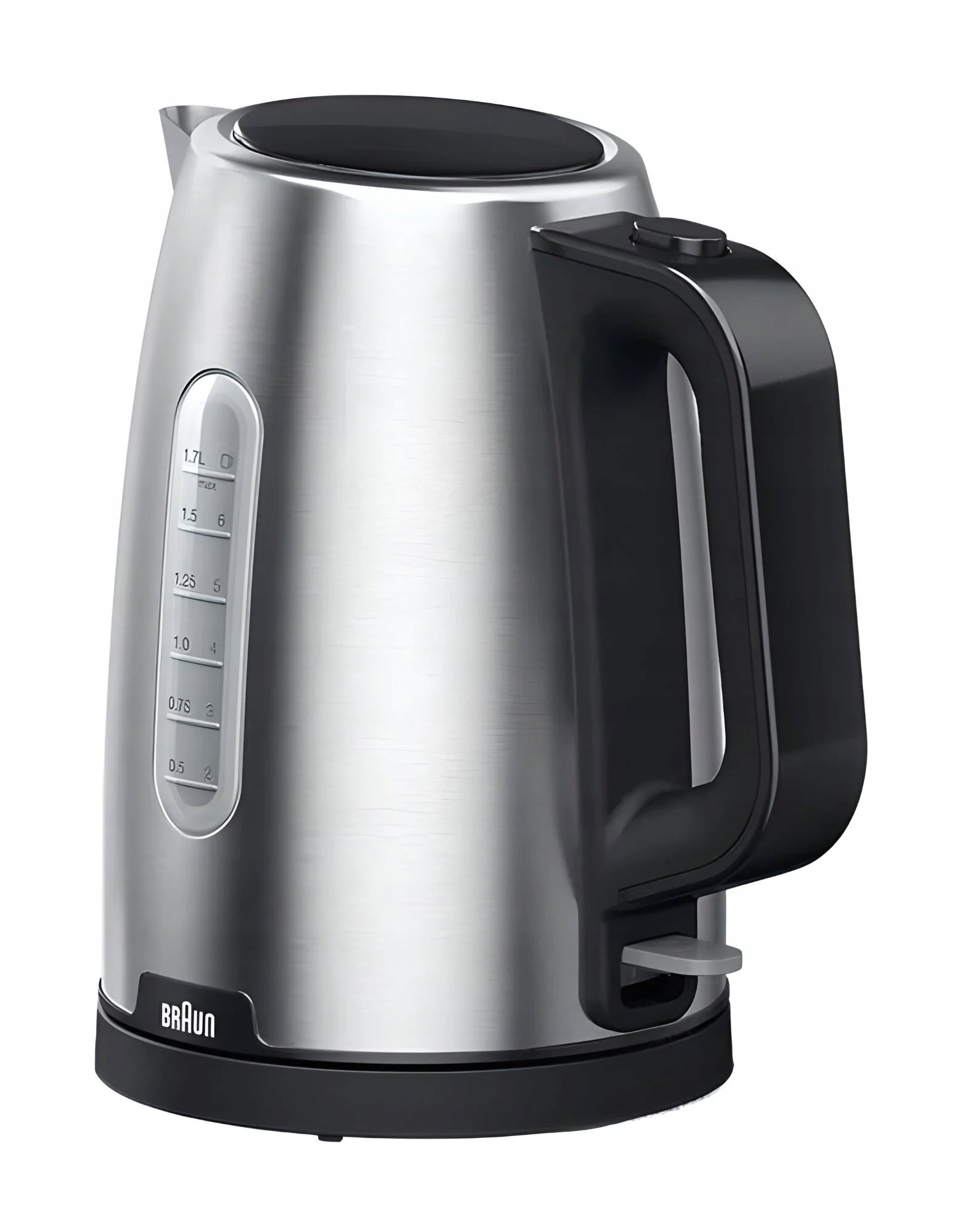 Czajnik elektryczny Braun PurShine WK1500BK 2200 W 1,7 l srebrny/szary