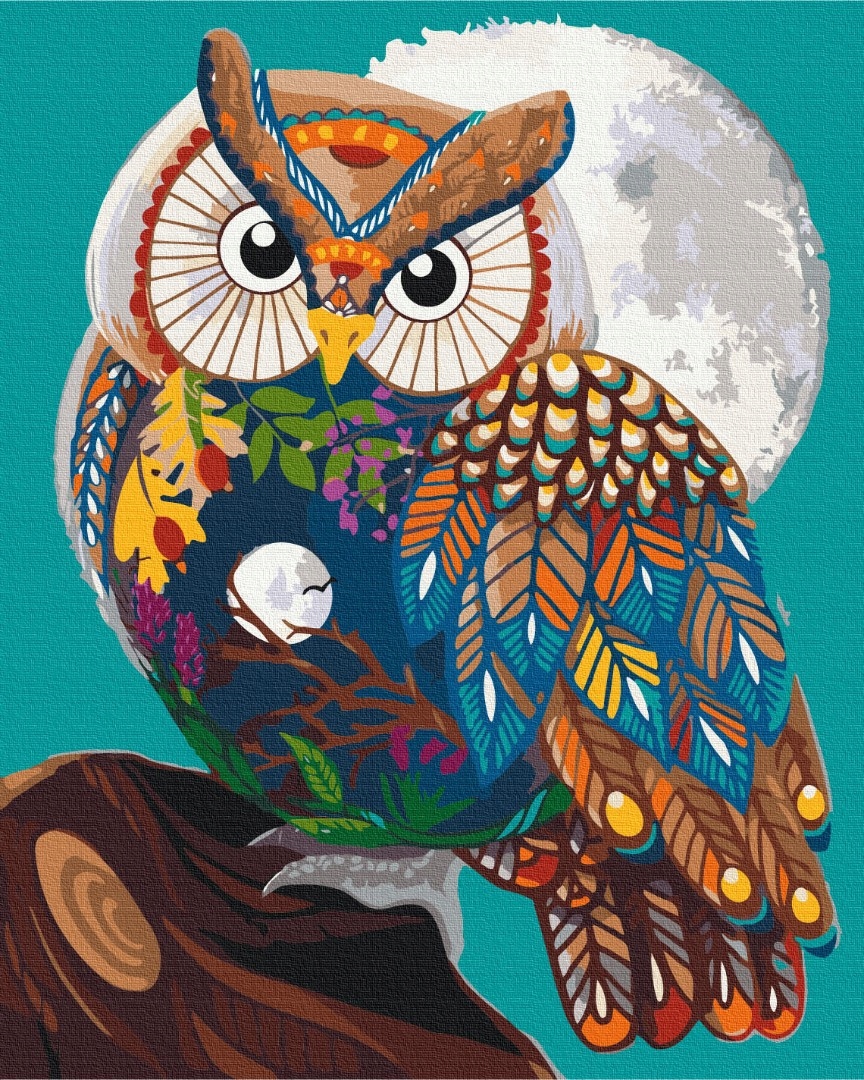 Malování podle čísel Paint it! hlídač 40x50 cm