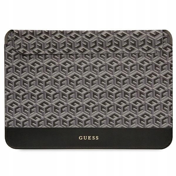 Guess Sleeve GUCS14HGCFSEK puzdro na notebook 14" čierne GCube Stripes
