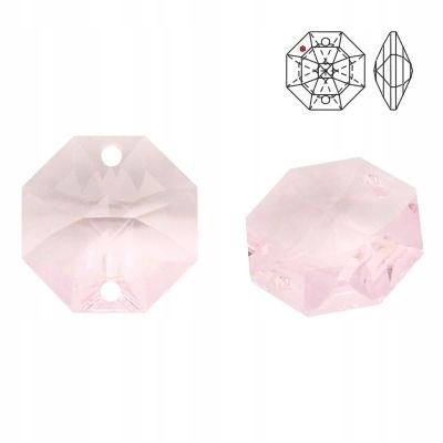 8116 MM 14 Swarovski Strass Octagon Rosaline