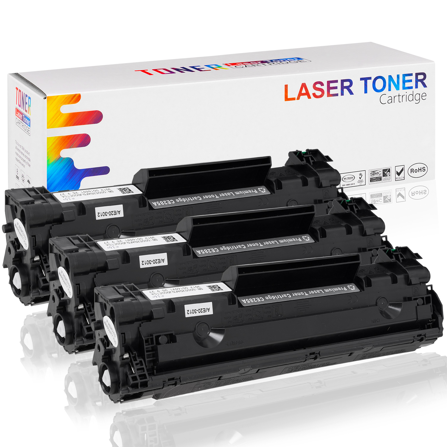 

3x Toner Do Drukarki Hp LaserJet Pro P1102 P1102w