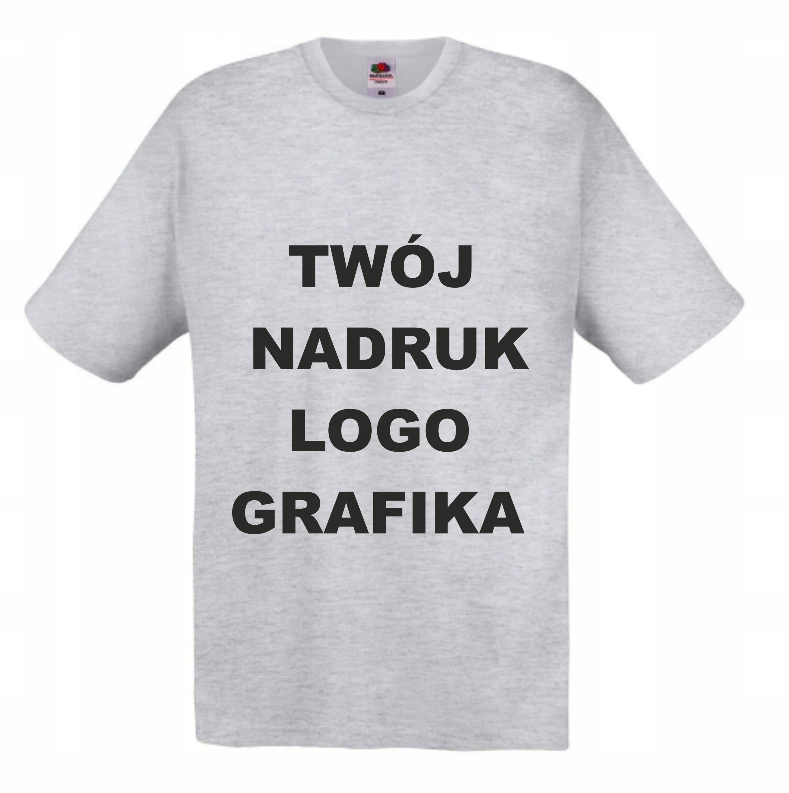 

T-shirt Koszulka z Własnym Nadrukiem napisem M