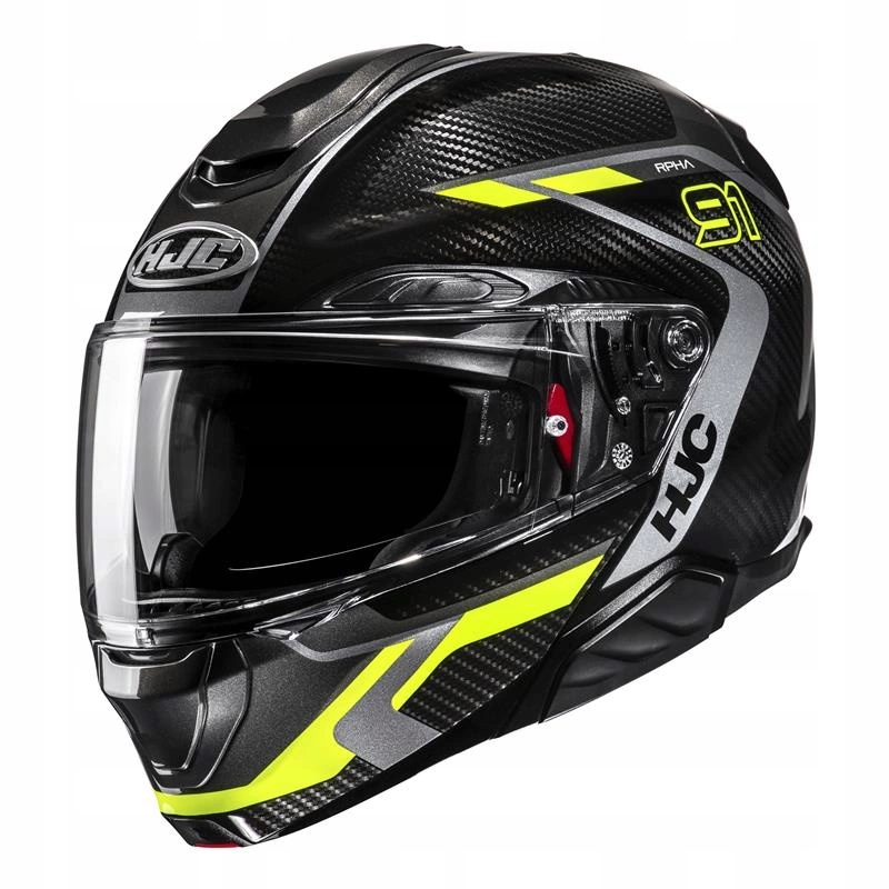 Motocyklová prilba Hjc Rpha 91 Carbon Lagos Black/yellow čierna zlatá Darčeky