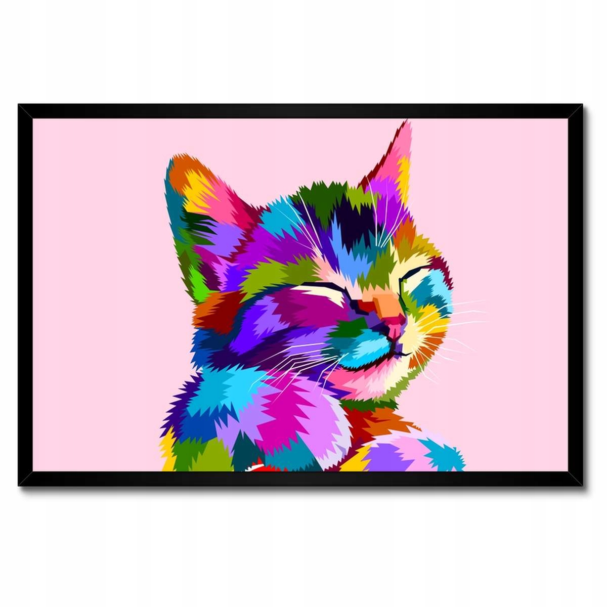 Plakáty v rámu 60x40 Kočka Kotě Kočky Kočka