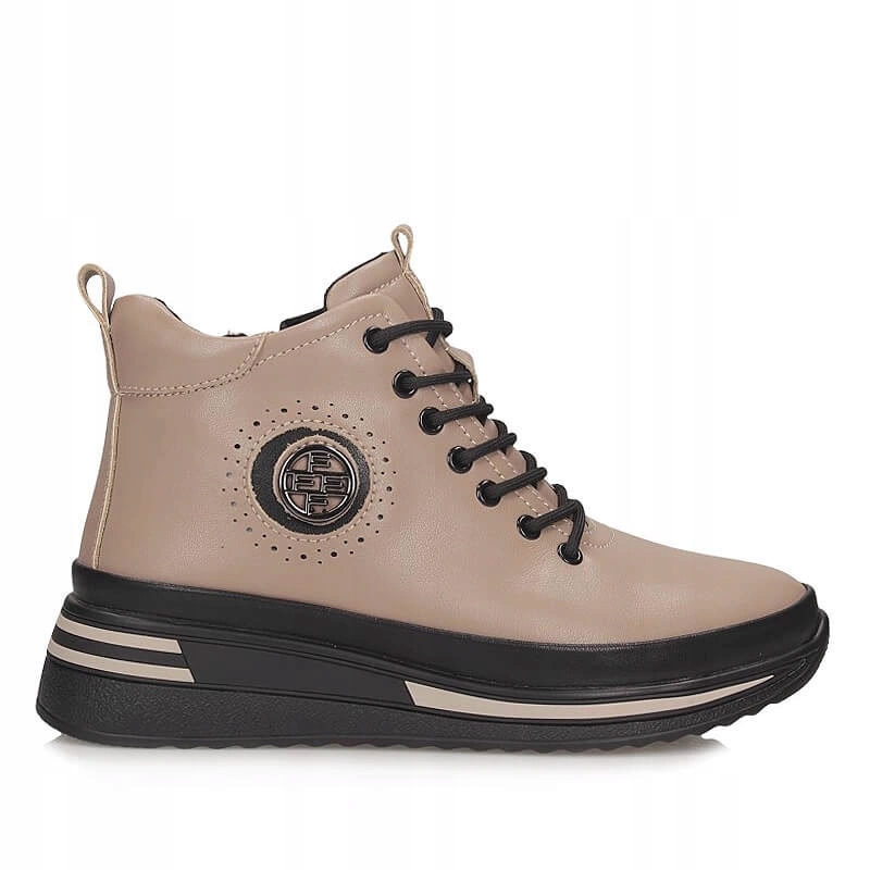 Kožené každodenní dámské kotníkové boty Filippo DBT4215/25 Tp