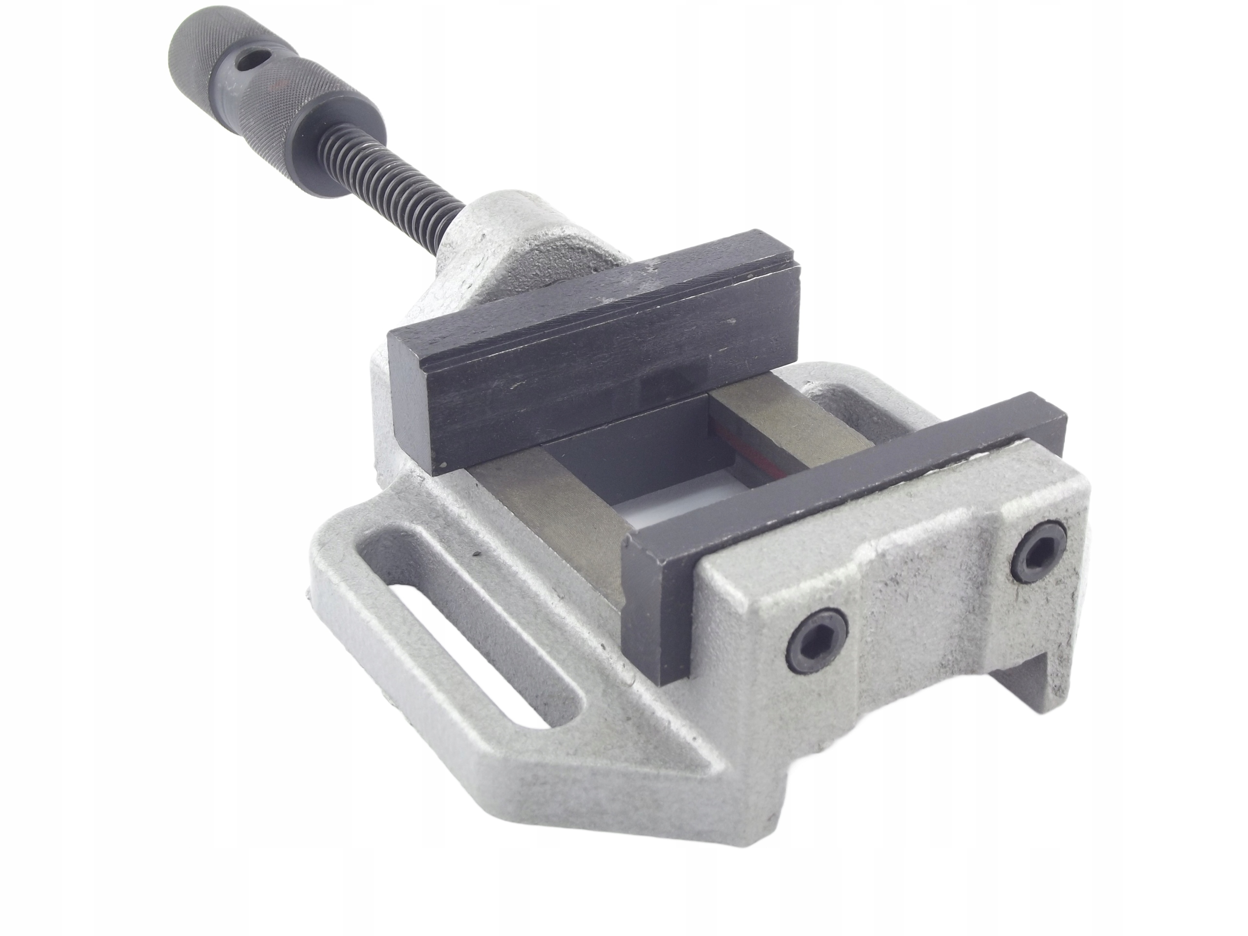 Małe żeliwne imadło do wiertarki stołowej szczęka 80 mm WQ80 Darmet