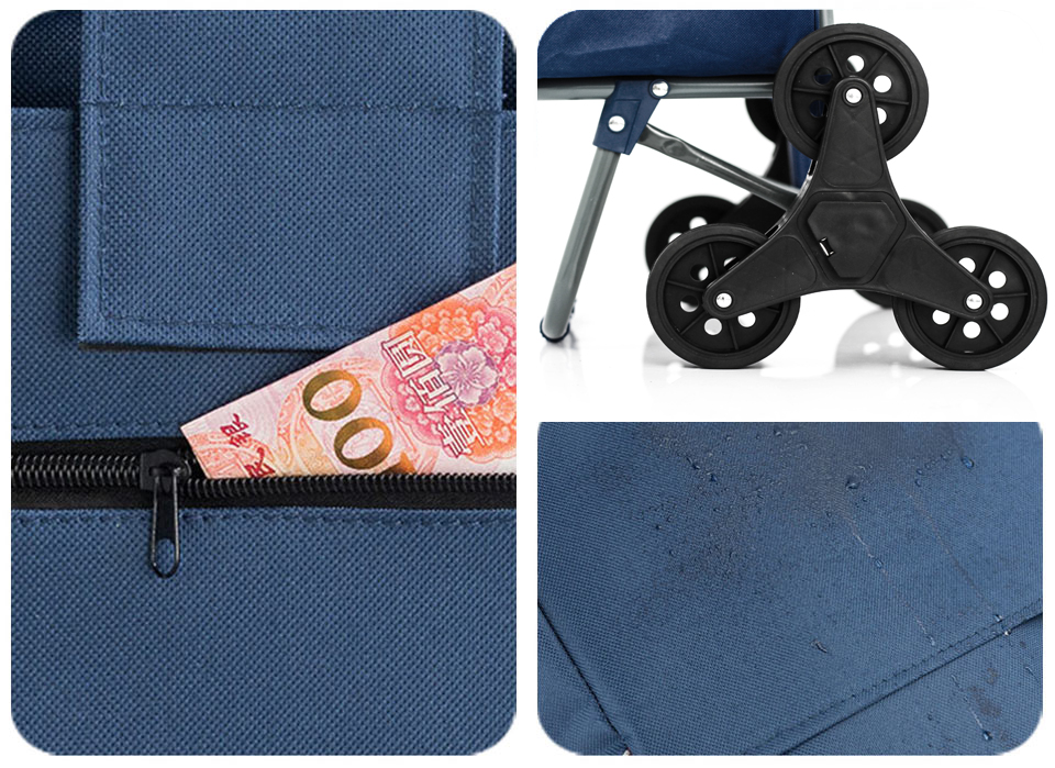 TORBA NA KÓŁKACH WÓZEK NA ZAKUPY SKŁADANY MOCNY 3K Model 3k