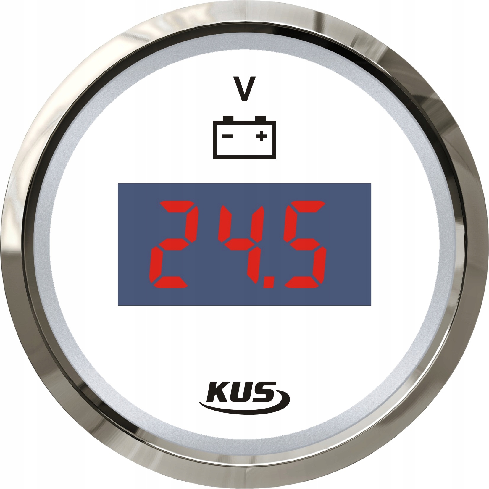 Indikátor napětí voltmetru Kus SeaV Ws 9-32 52 mm pro lodě obytných lodí