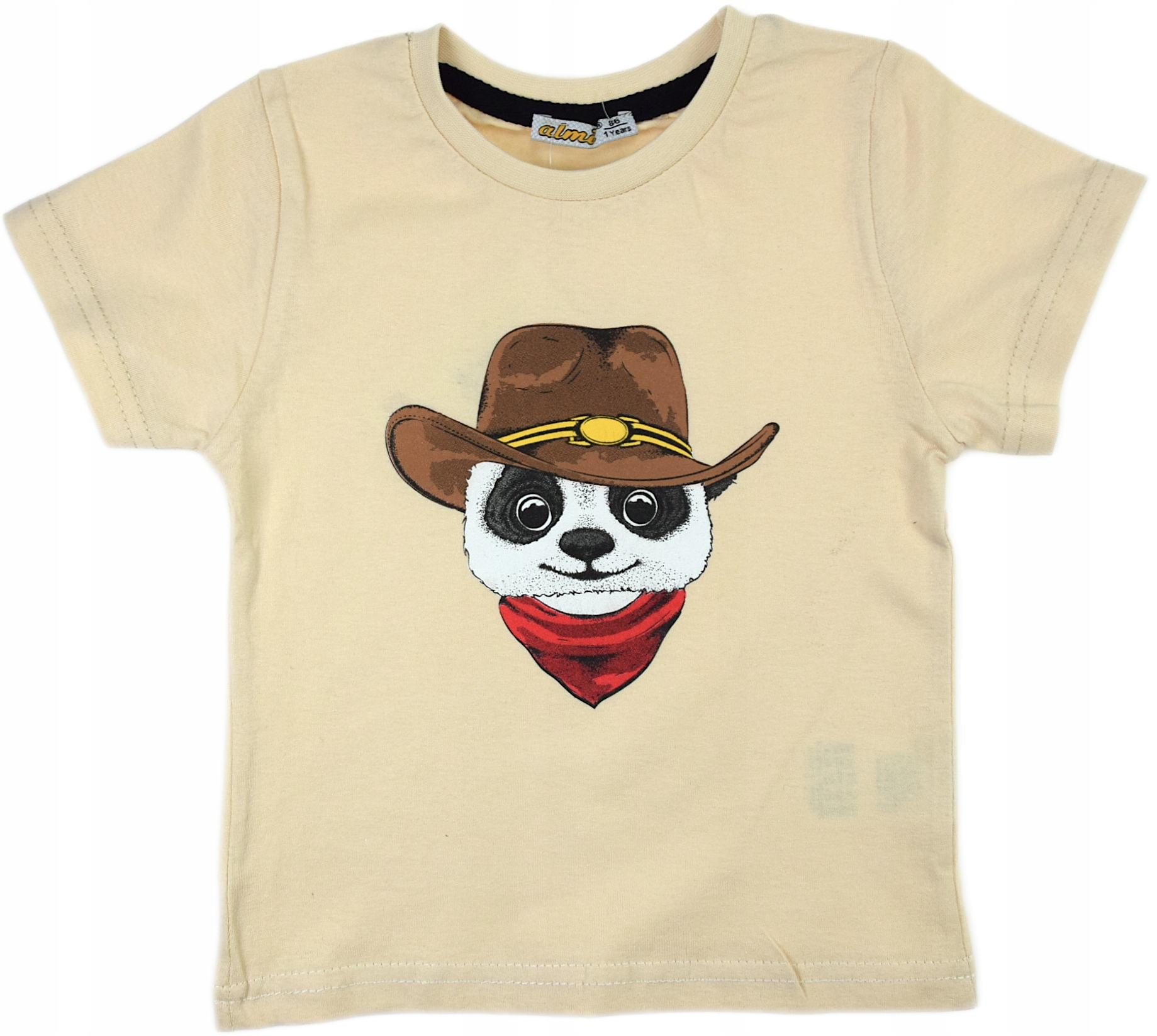 

T-shirt Koszulka Bluzeczka Piesek Beż 98