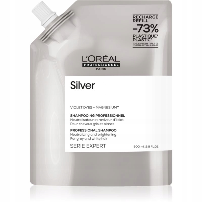 L’Oréal Professionnel Serie Expert Silver šampon stříbrný pro šedivé vlasy