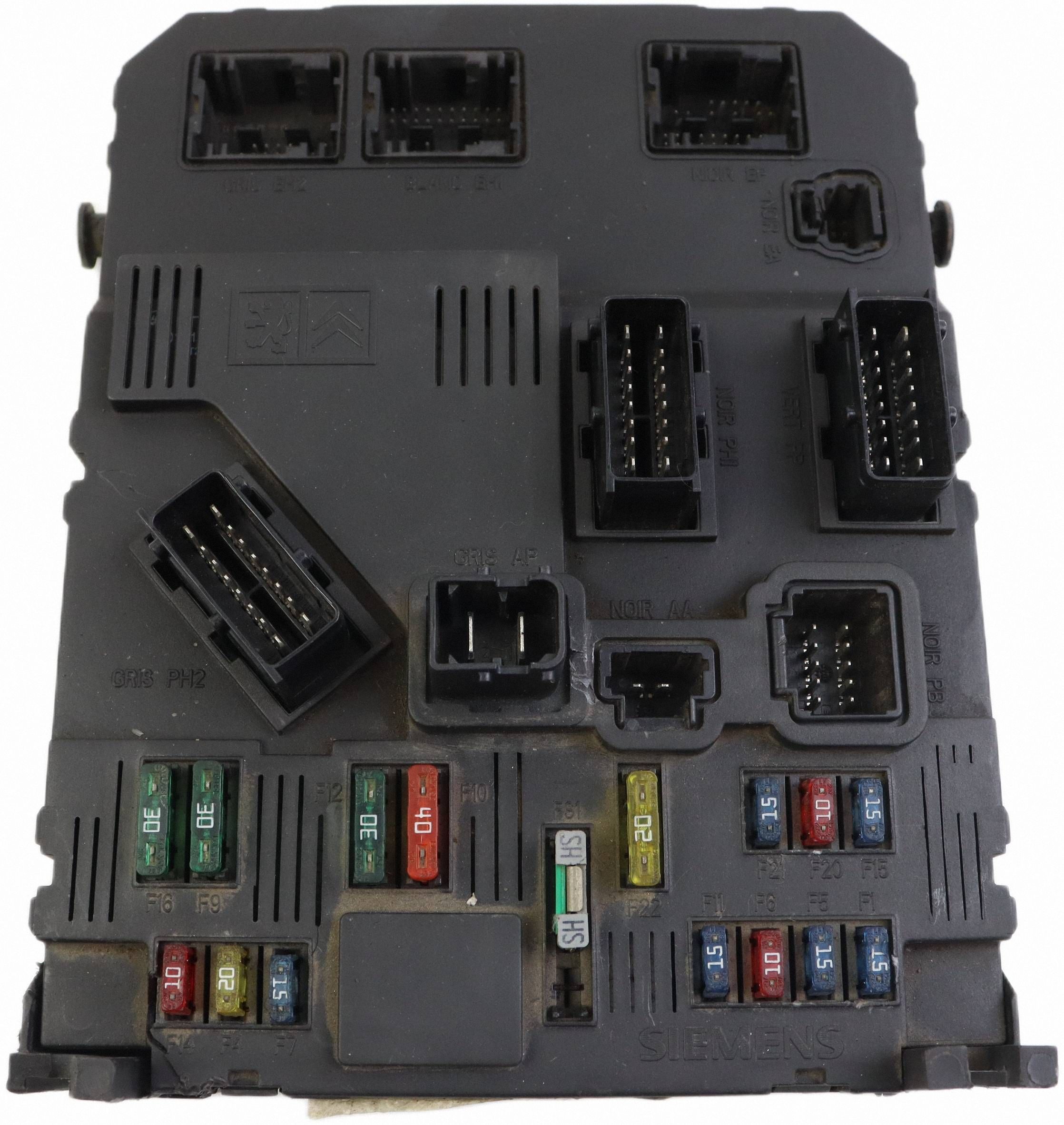 CITROEN PEUGEOT module compartment control unit BSI 9649627780 S118085320A