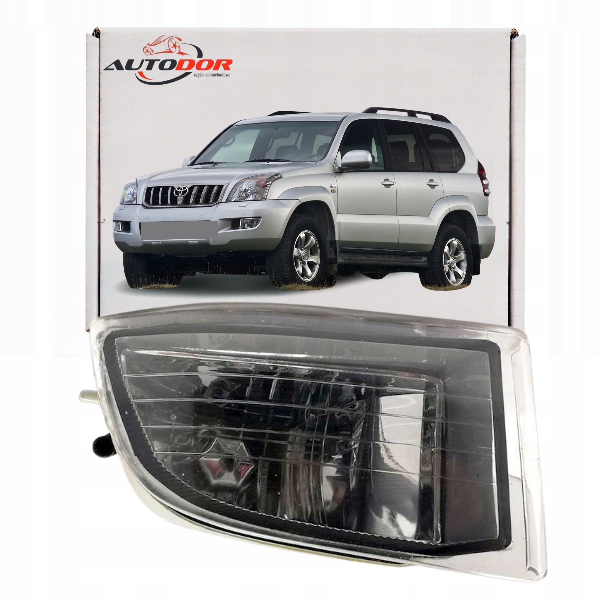 Toyota Land Cruiser FJ120 Prado 2003- P-mlhový Halogen Pravý 81210-60051