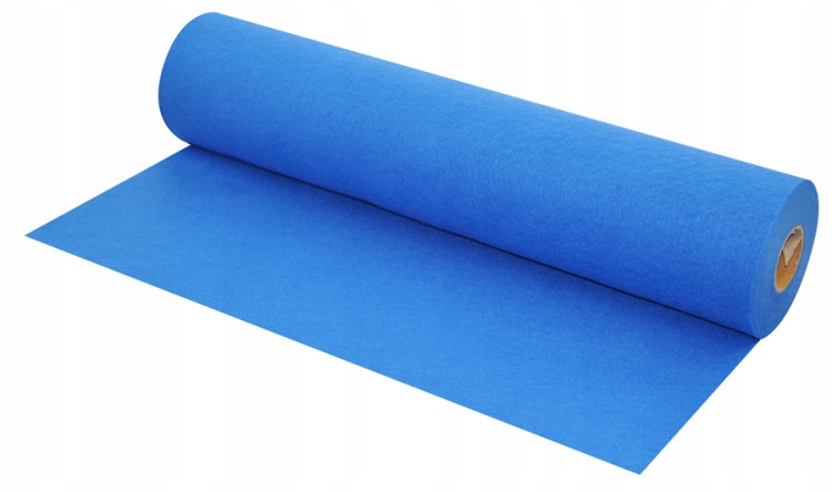 Diy Plst Dekorativní V Roli Modrá 45 cm x 5 m 100% polyester 160 g/m²