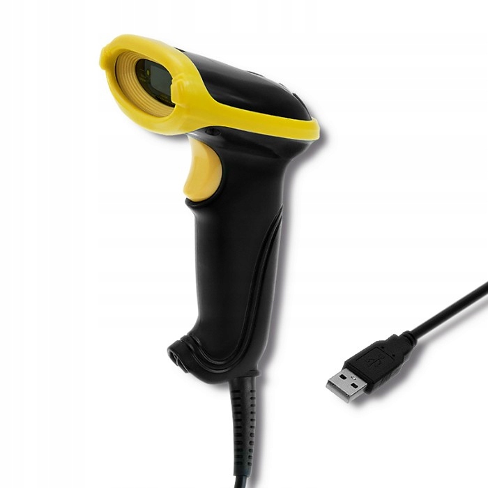 Laserový snímač čárových kódů 1D Usb
