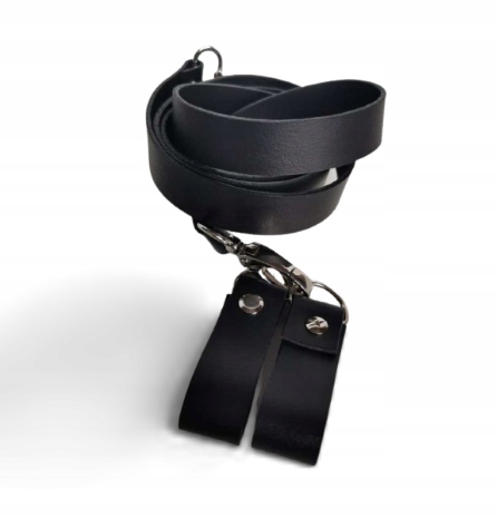 

Zaczepy i pasek skór do Obag Moonlight czarny nero