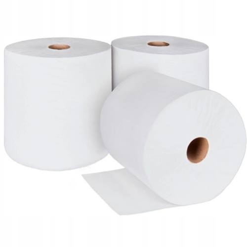 Role průmyslová 380 m, šíře 360 mm, 2-vrstvá, 100% celulóza, extra bílá