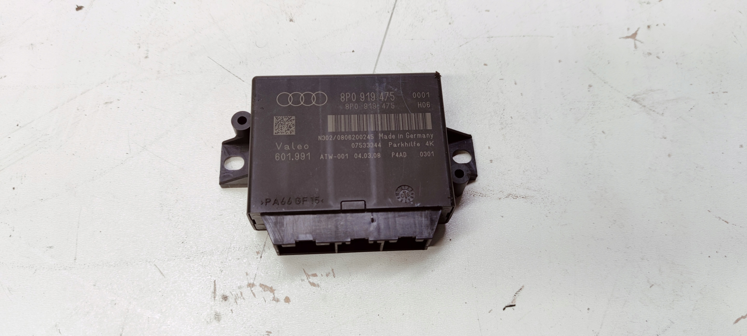 control unit PDC PARKTRONIK AUDI A3 LIFT 8P0919475
