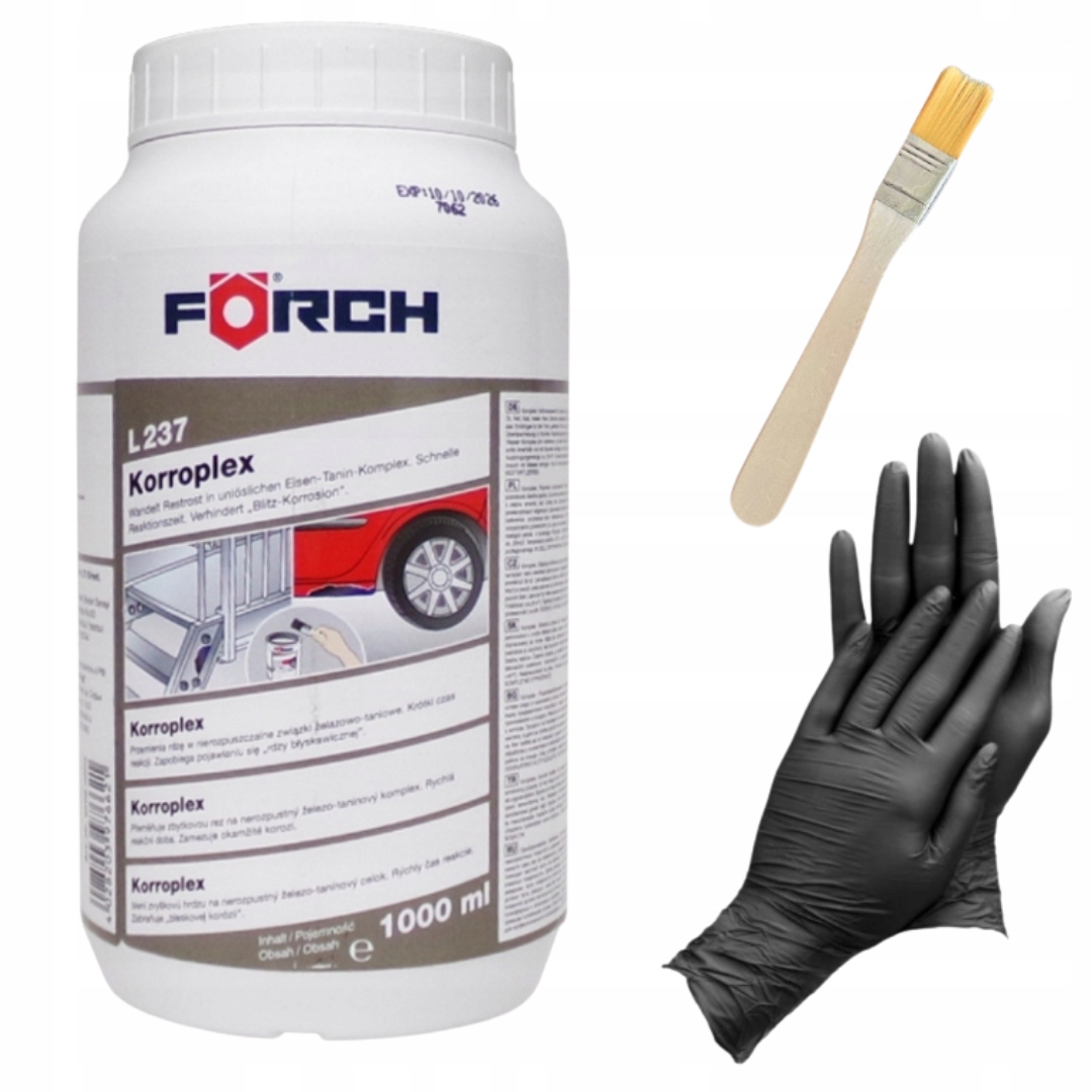 Forch L237 Korroplex Antikorozní Přípravek 1 L Nitrilový Štěteček