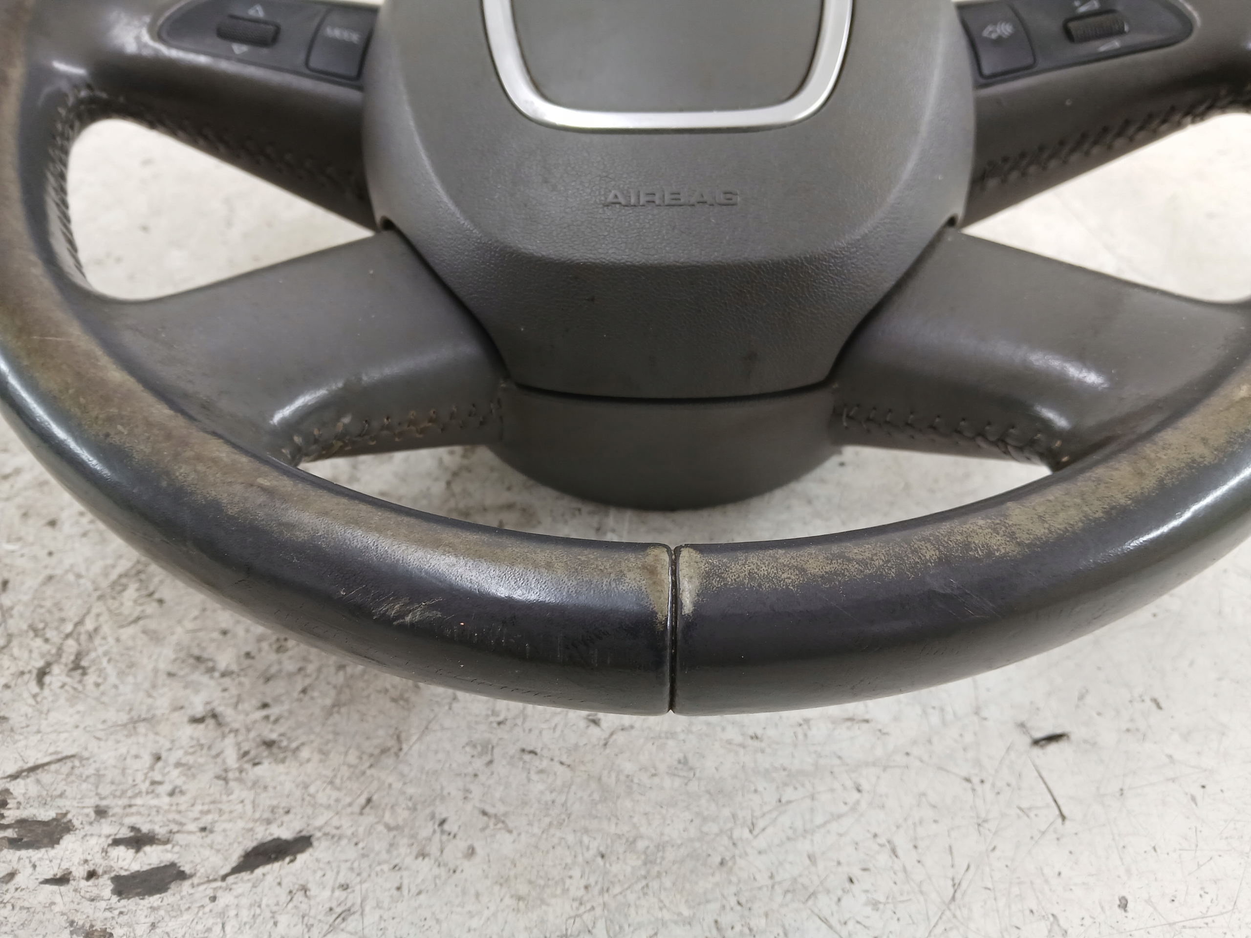 AUDI A6 C6 lenkrad MULTIFUNKCJA Leder