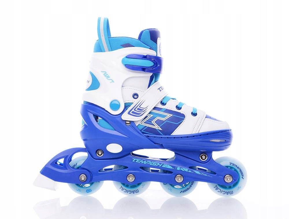 Rolki Tempish Swist Flash świecące koła blue 30-33