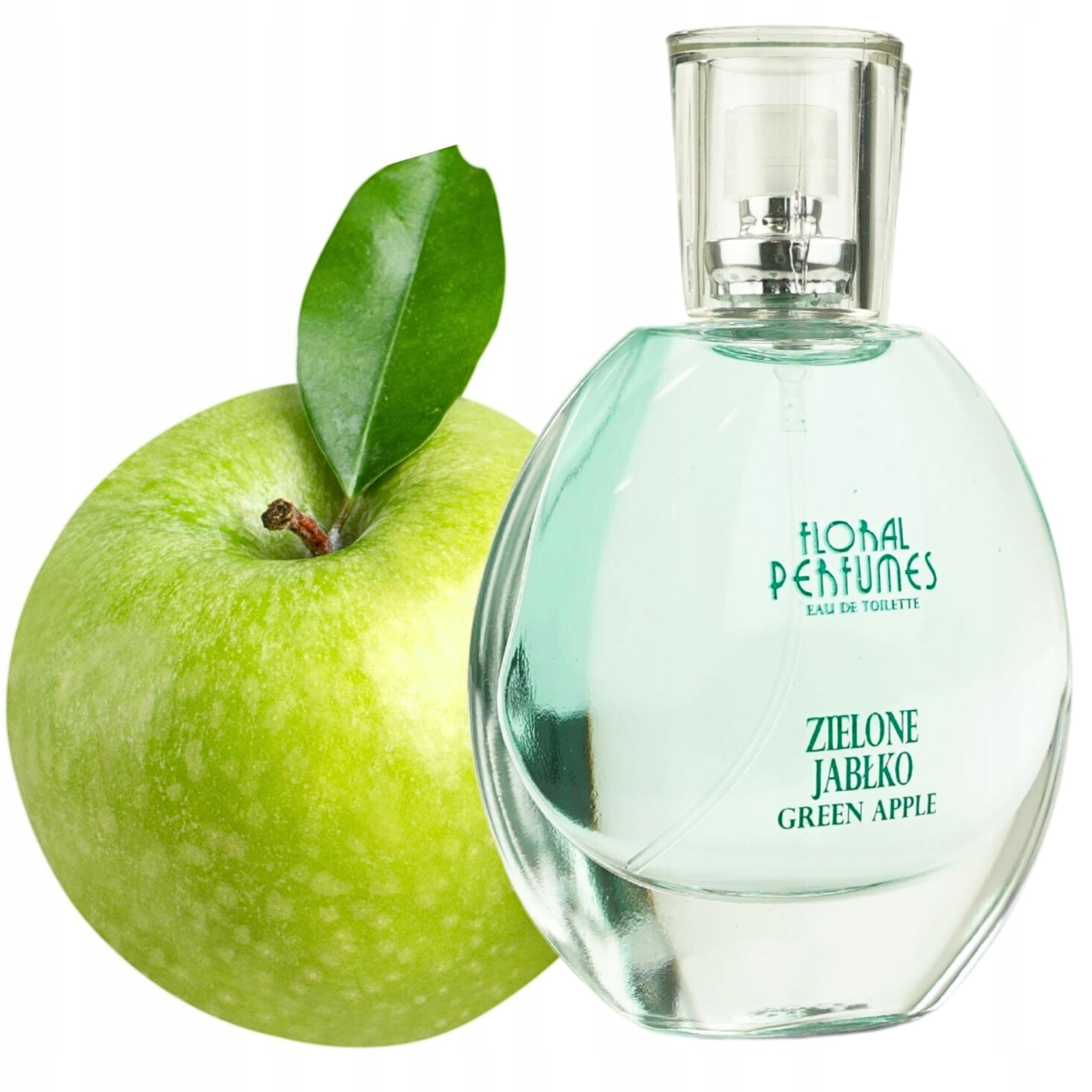 WODA TOALETOWA DAMSKA ZIELONE JABŁKO 50 ml ORZEŹWIAJĄCA NA PREZENT