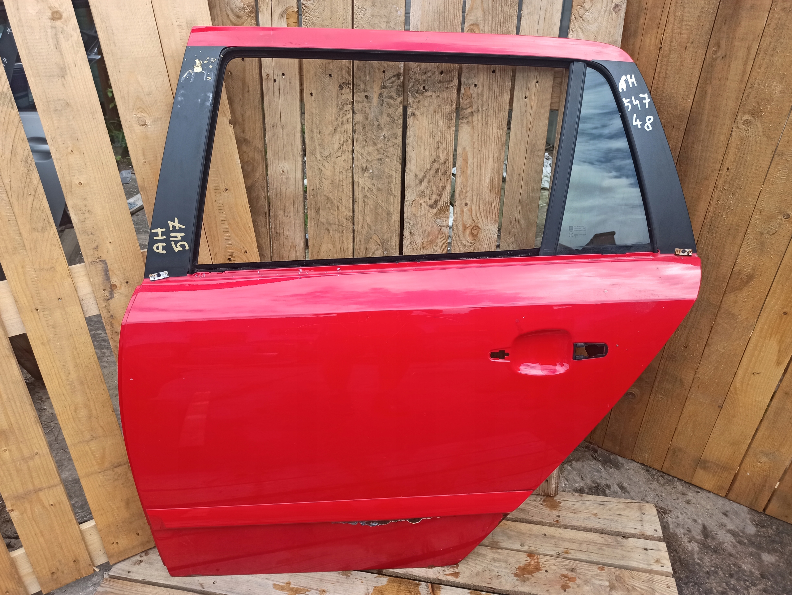Tür links heck OPEL ASTRA H Z547 547