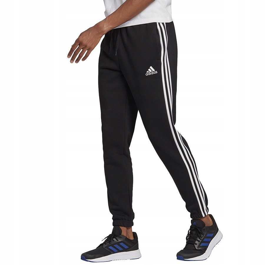 Xs Nt Kalhoty adidas Essentials Tapered Stripes Pant GK8822 černé Xs