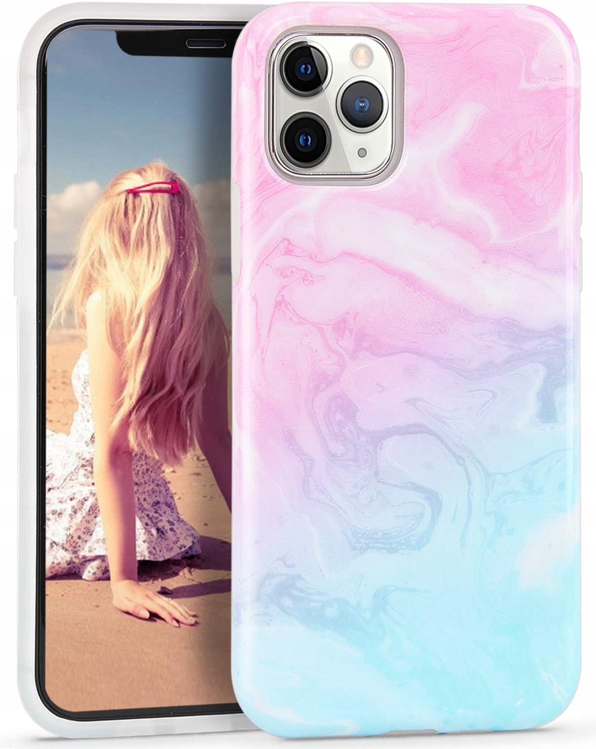 

Etui marmur połysk kolory Samsung Galaxy A21s