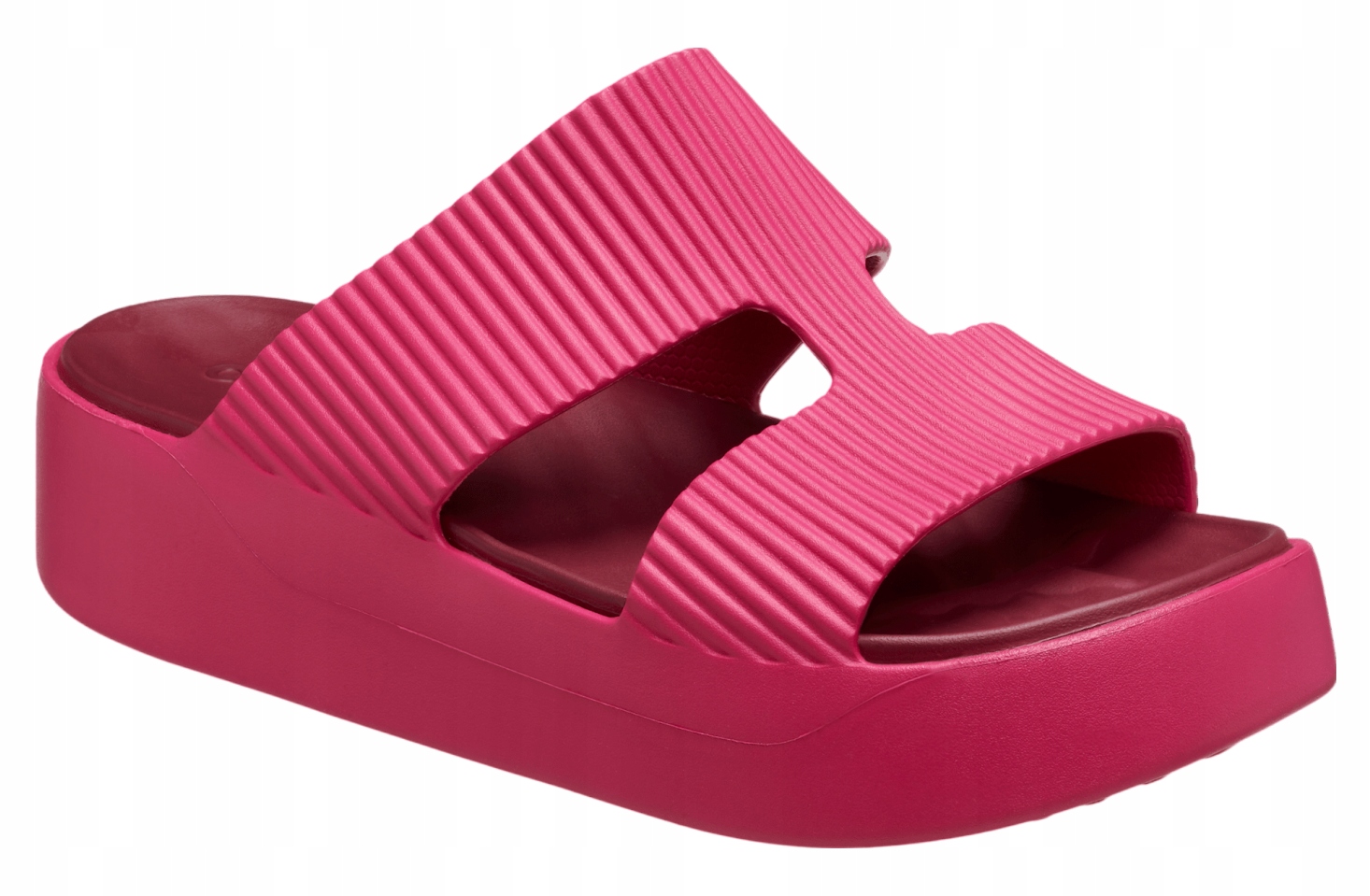 Crocs 210701-6ZQ Getaway Groove Platform H-Strap nazouváky platformy W6 36-37