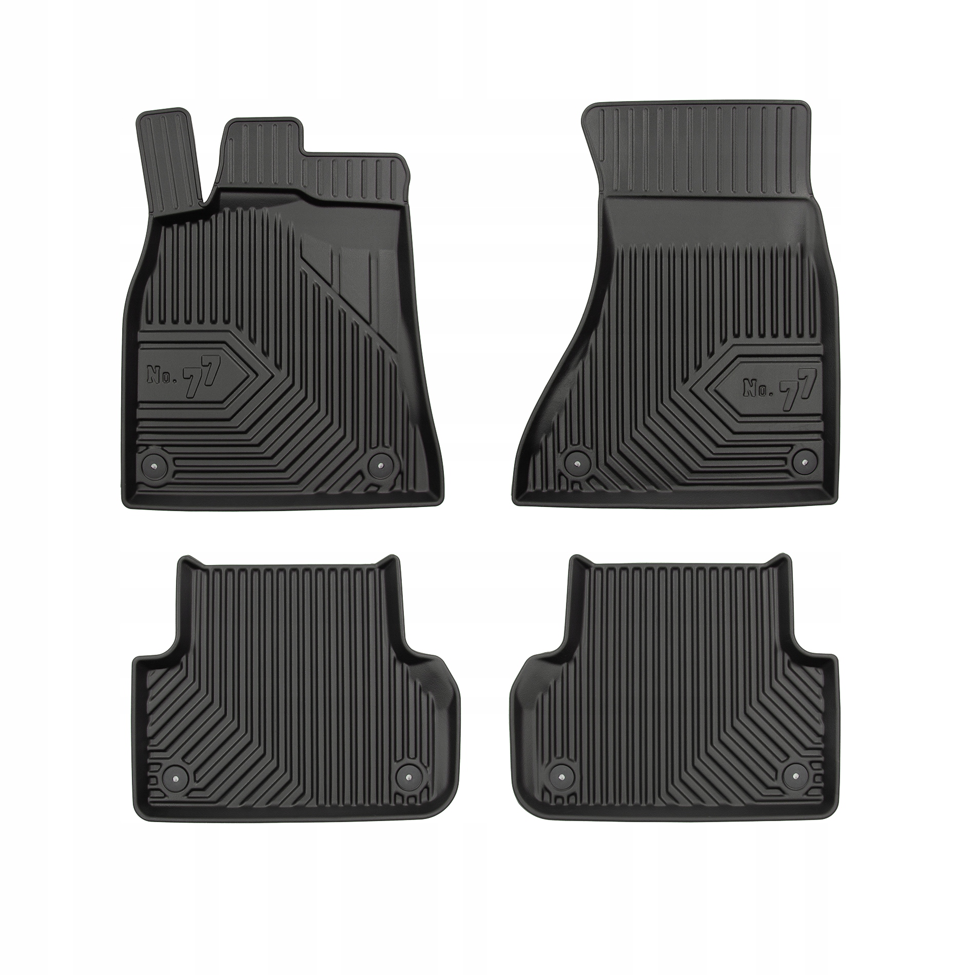 

Dywaniki gumowe No77 do Audi A5 Sportback 8T 09-16