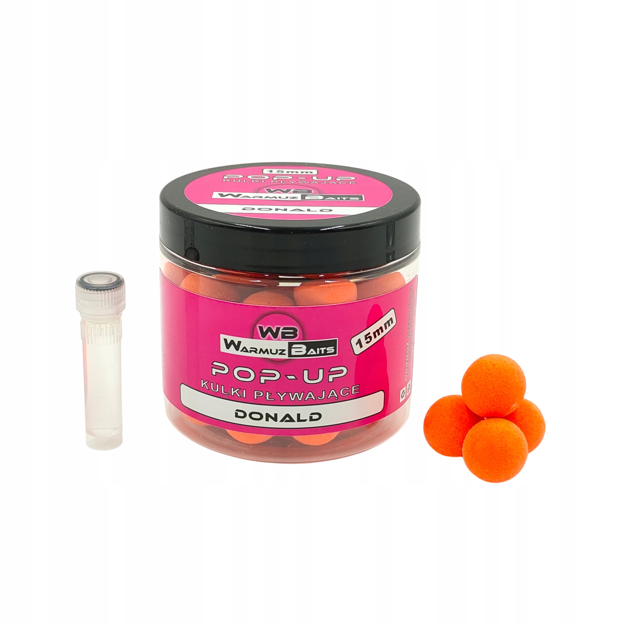 Warmuz Baits Donald Kulki Pływające Pop Up 15mm dopalacz