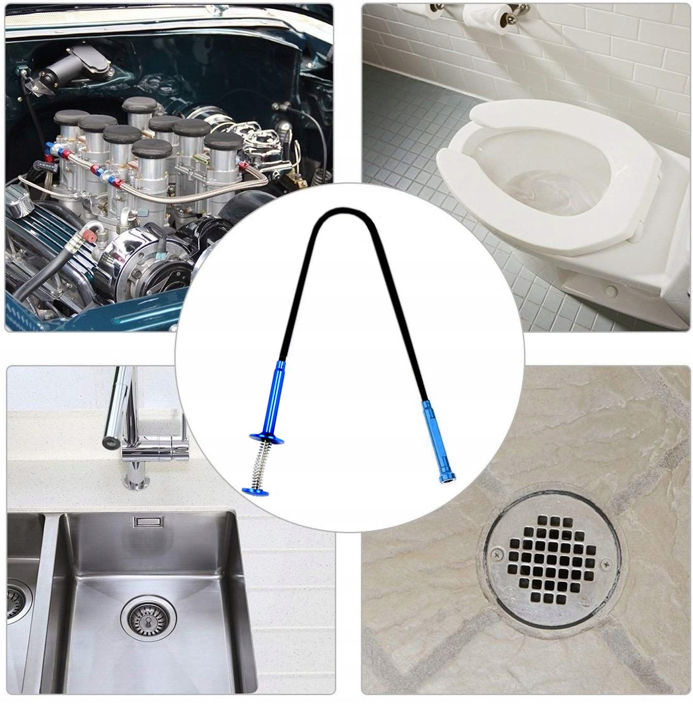 CHWYTAK MAGNETYCZNY ELASTYCZNY Z PAZURKAMI 61CM Marka Falon-Tech