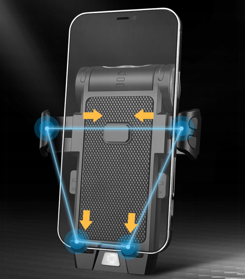 UCHWYT ROWEROWY NA TELEFON ROWER 6w1 LAMPKA KLAKSON PRZEDNIA TYŁ POWERBANK Kod producenta UCHWYT ROWEROWY NA TELEFON ROWER 6w1