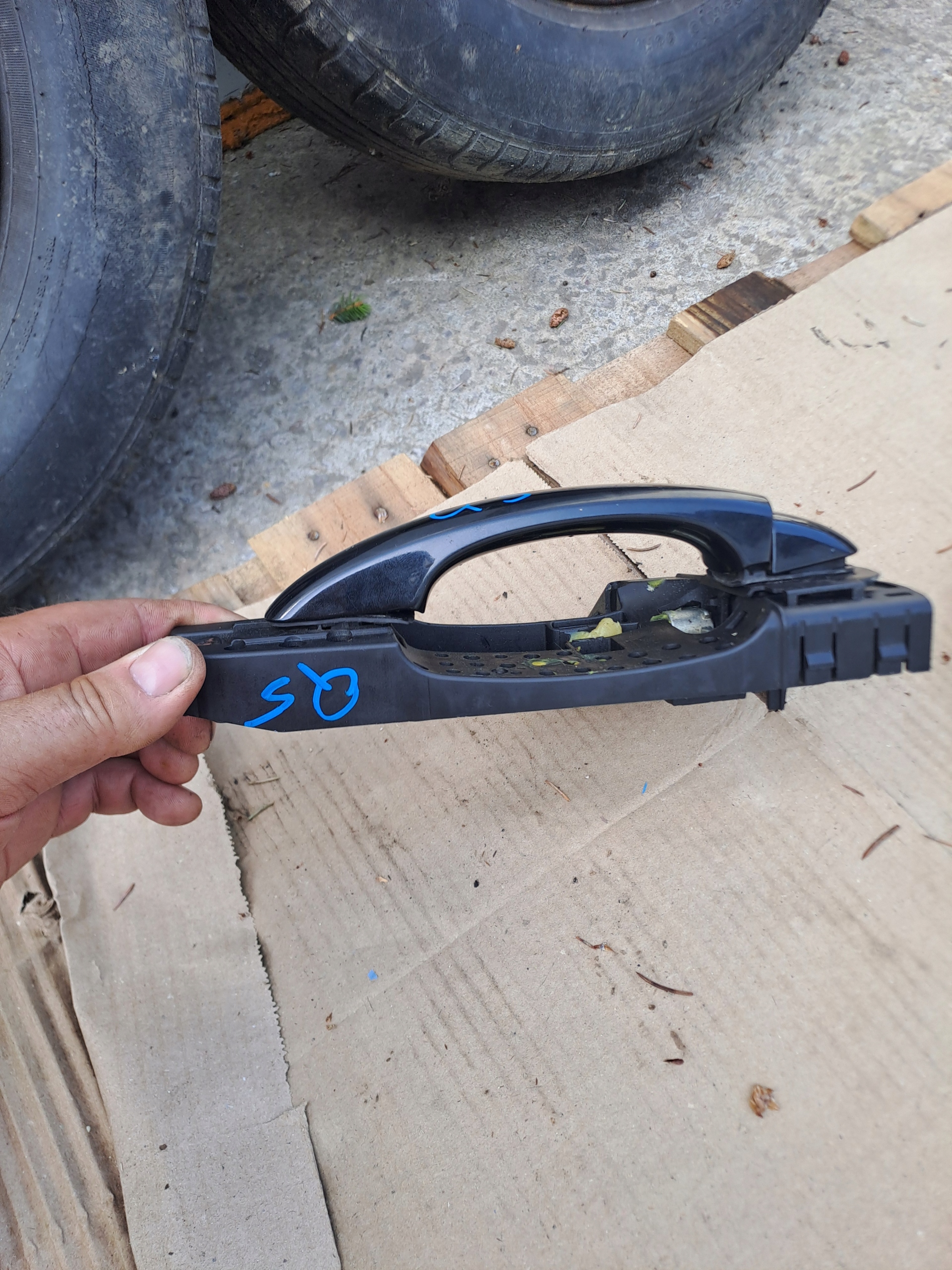 handle door right rear part right rear Audi Q5 8R