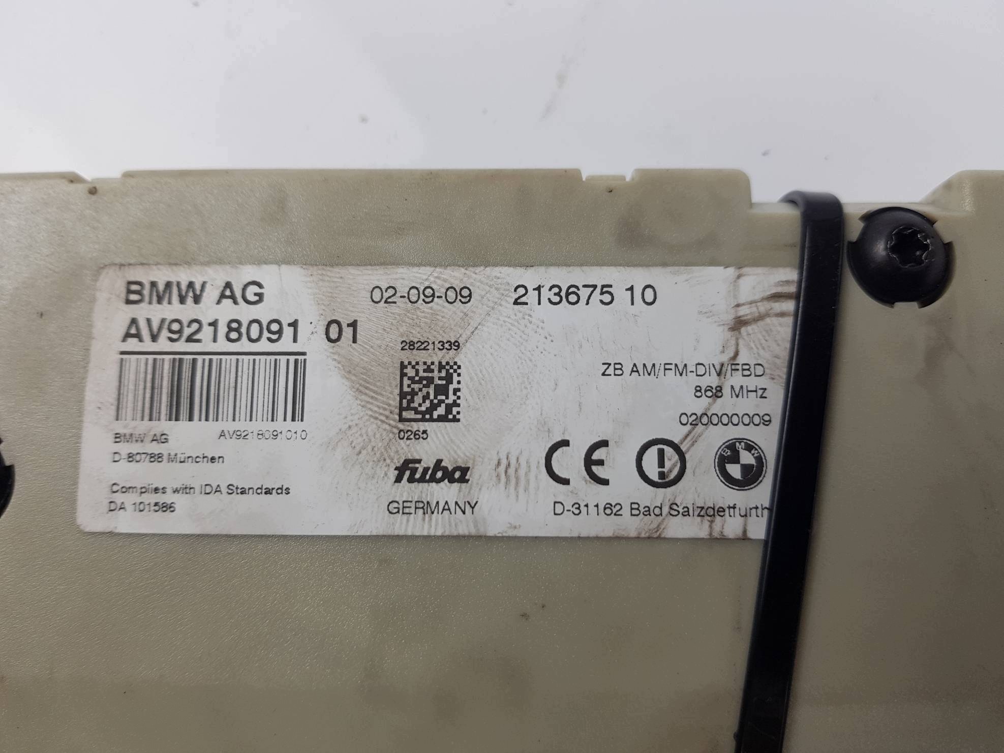 modul 9218091 BMW 740