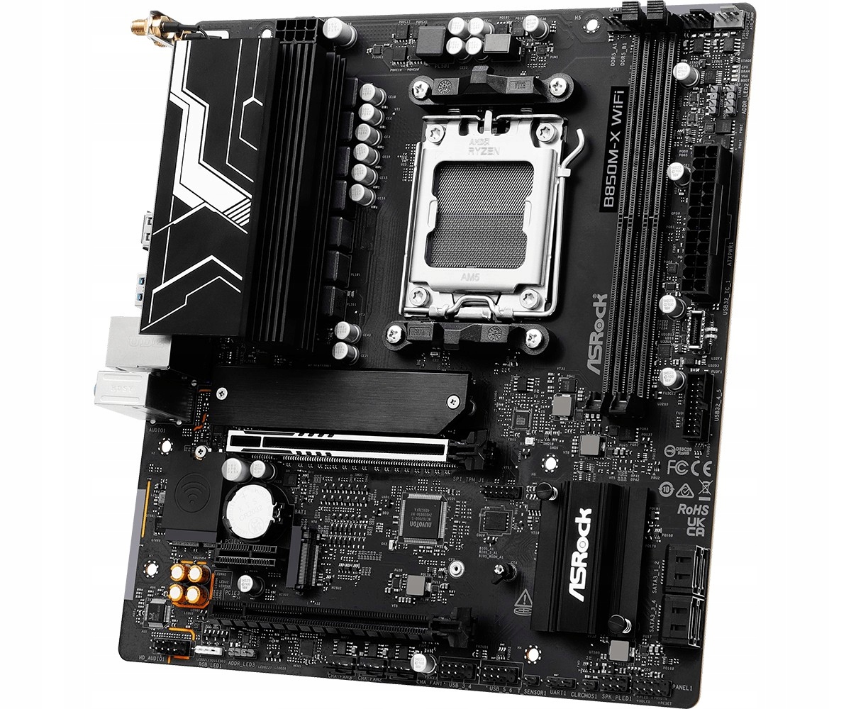 ASROCK B850M-X WIFI R2.0 mATX AM5 DDR5 — 9