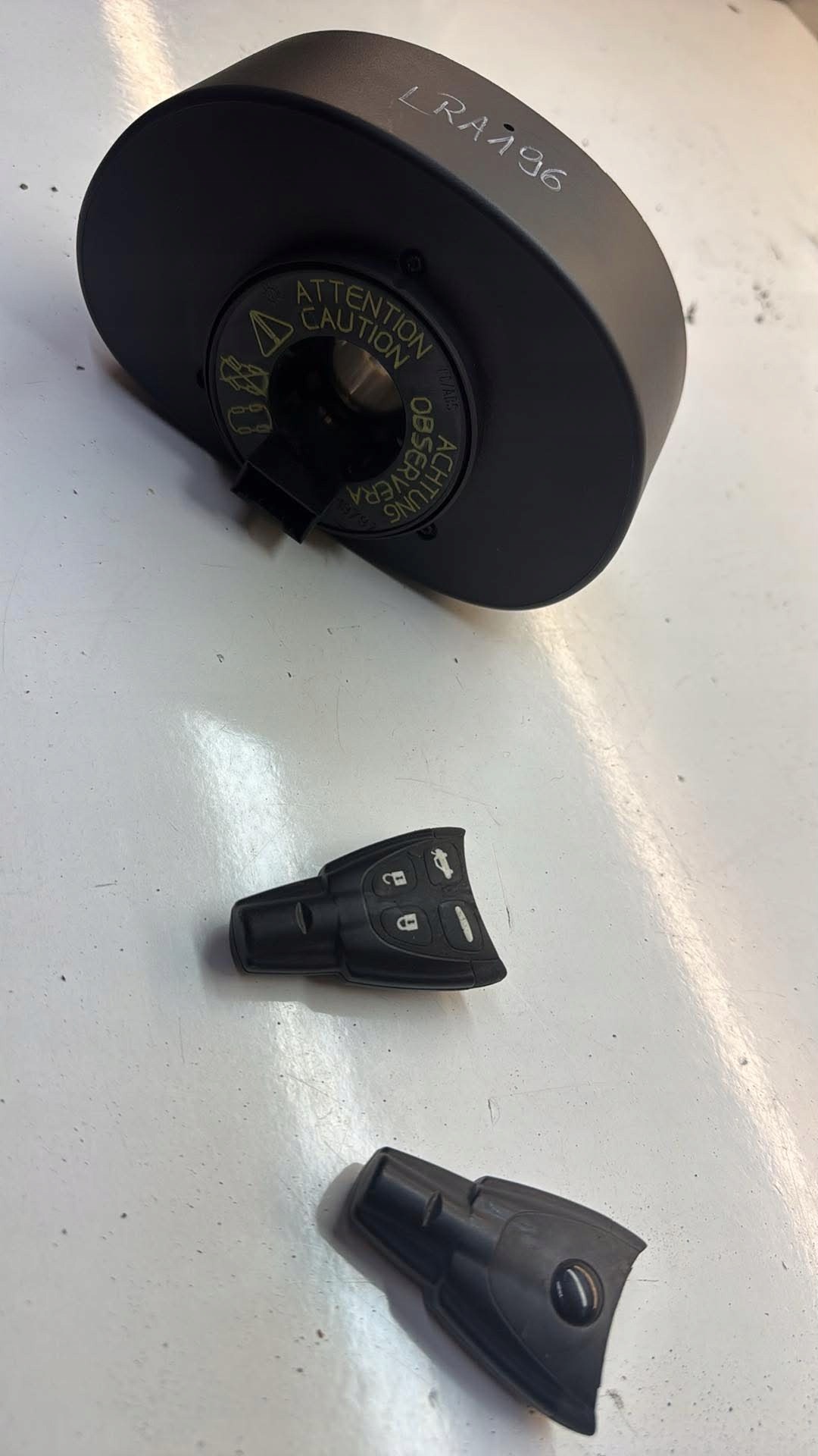 commande levier commodo sous volant CIM saab 9-3 II + 2x clé 12805196 2004 TCS