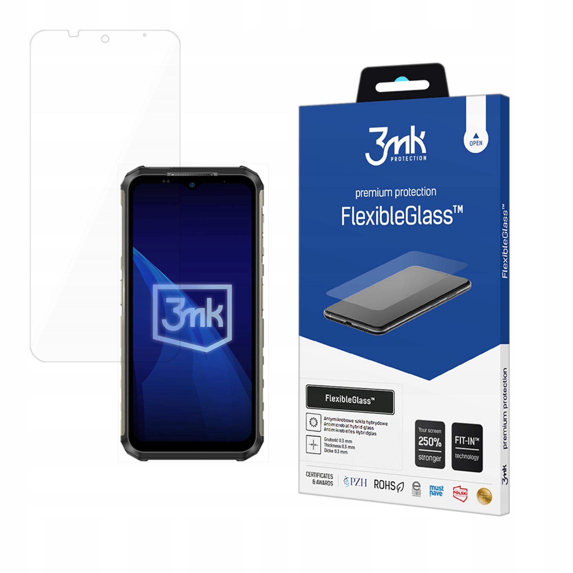 3MK Szkło Flexibleglass Do Ulefone Armor 22 Ochrona Ekranu Pełna