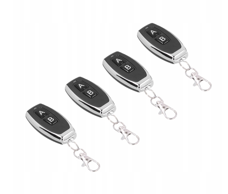 4 шт. САМОКОПИРУЮЩИЙ ПУЛЬТ ДИСТАНЦИОННОГО УПРАВЛЕНИЯ УНИВЕРСАЛЬНЫЙ ДЛЯ ВОРОТ СИГНАЛИЗАЦИИ