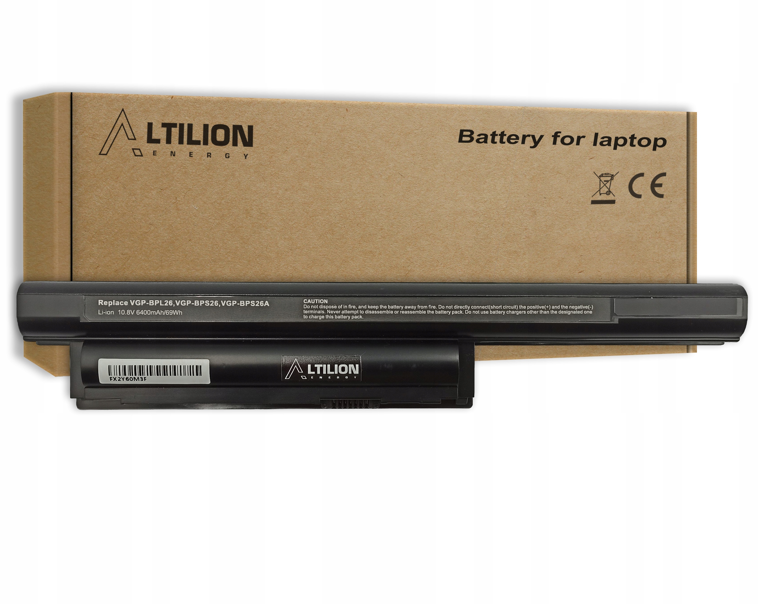 Baterie Altilion Energy VGP-BPS26 kompatibilní s Sony