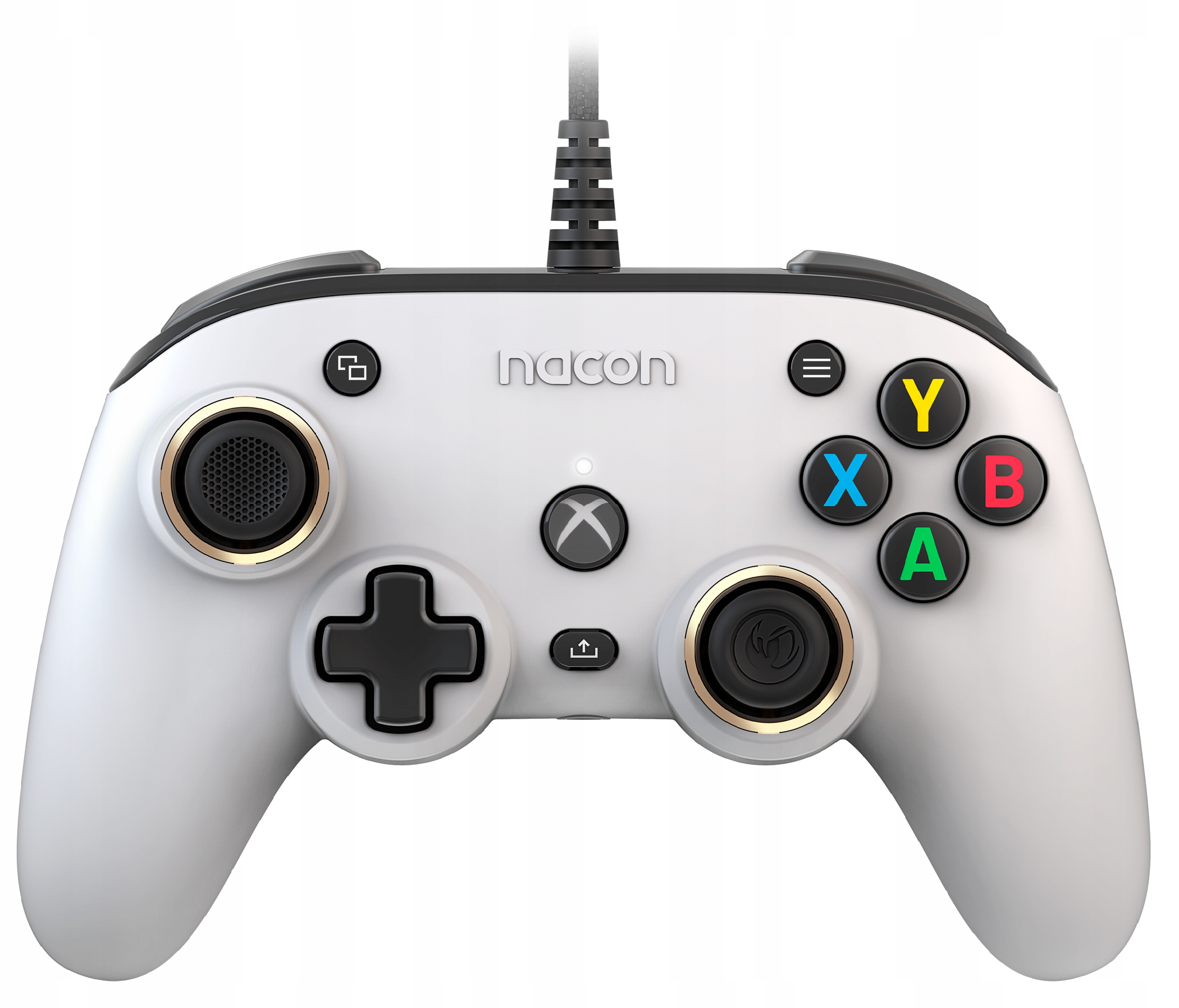 Nacon Pro Compact Controller Pad do Pc, Xbox Series, Xbox One biały