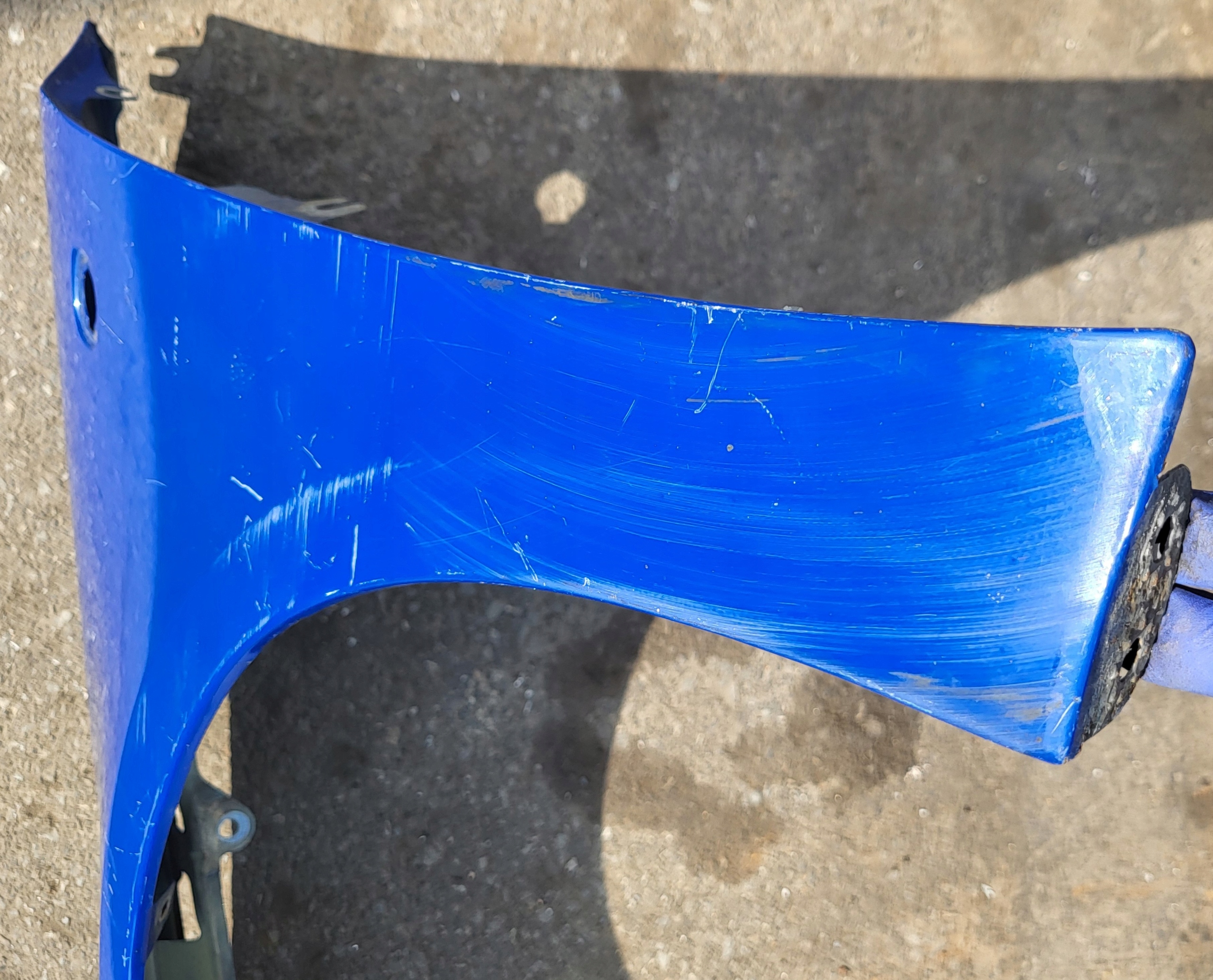 parafango sinistra Anteriore SKODA ROOMSTER e FABIA II Originale blu
