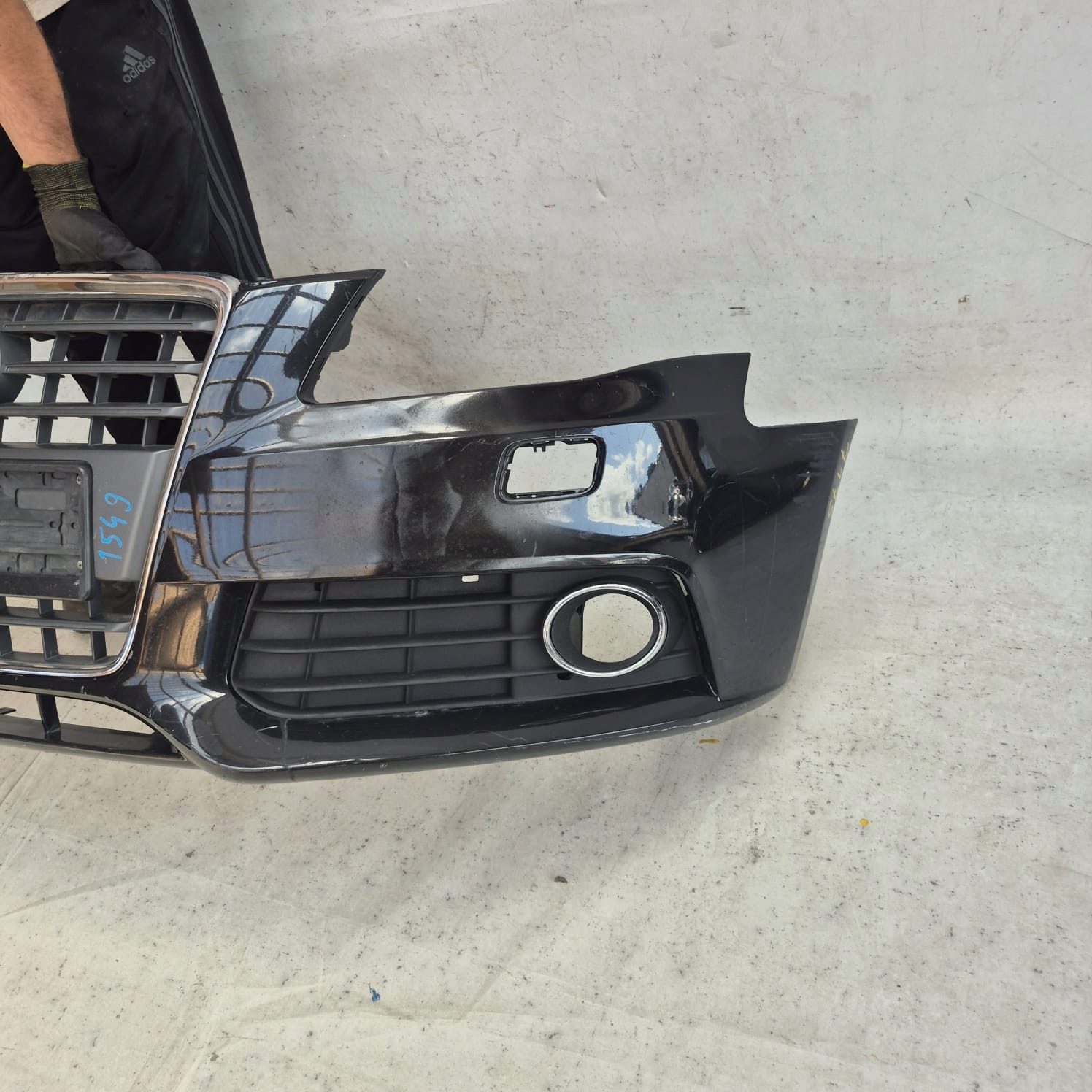 AUDI A4 B8 8K0 07-11 bumper front front PDC SPR 8K0807437A