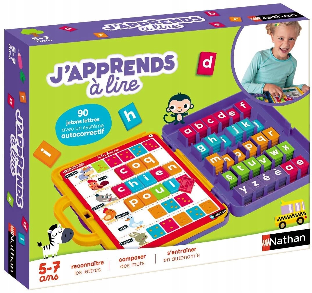 Nauka Czytania Nathan 31074 Francuski OUTLET