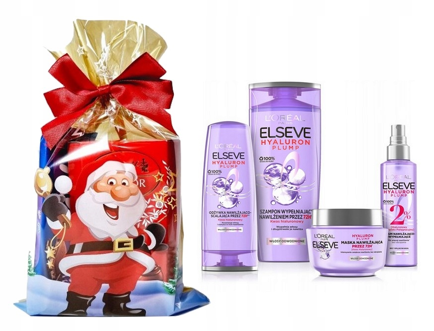LOreal Elseve Hyaluron Plump Dárková sada pro ni 4 produkty