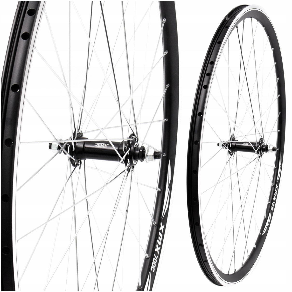 KOŁO 28" ROWEROWE PRZEDNIE DO ROWERU OBRĘCZ STOŻEK XMX